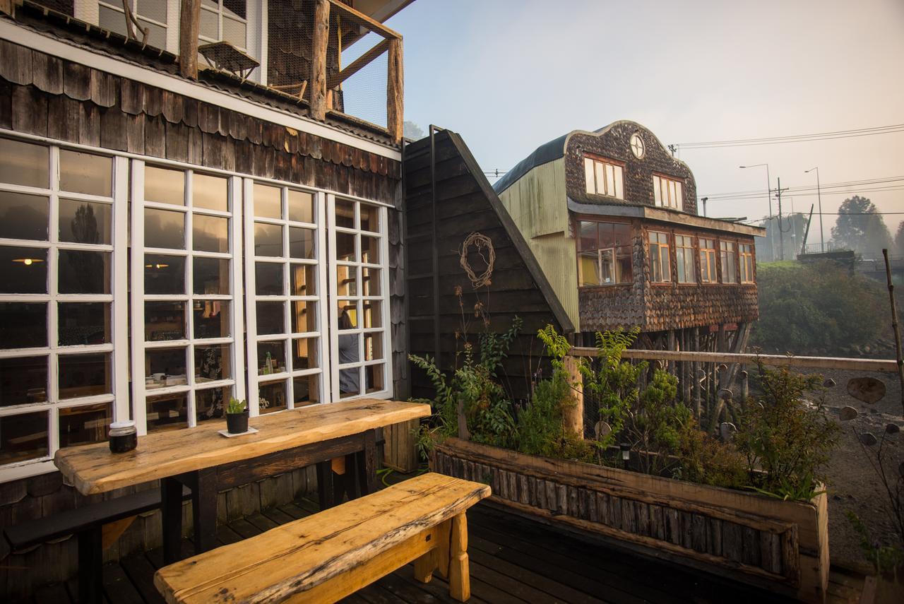 Palafito Hostel Chiloe Castro Exteriör bild